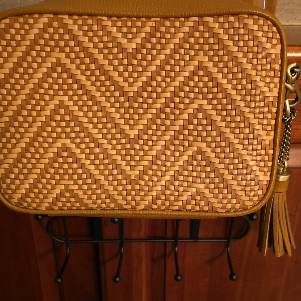 Michael Kors Tan Leather Crossbody Bag